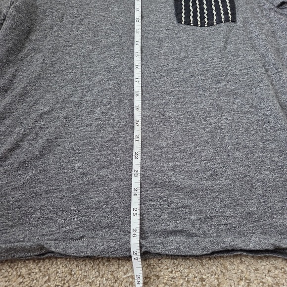 True Religion Super T Pocket Tee‎ Large Contrast Stitching Short Sleeve - Picture 6 of 13